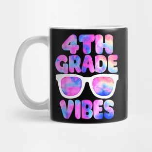 Back To School 4th Grade Vibes First Day Teacher Mug